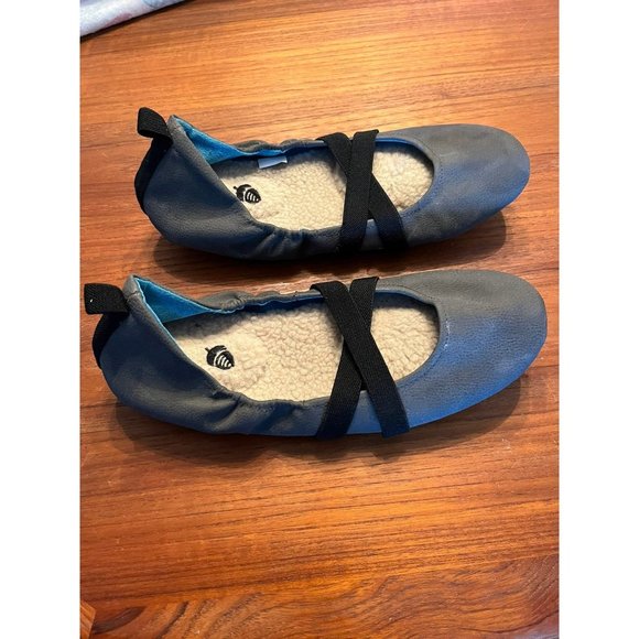 Acorn dark gray flat ballet slippers . Size womens 8 - Picture 3 of 6